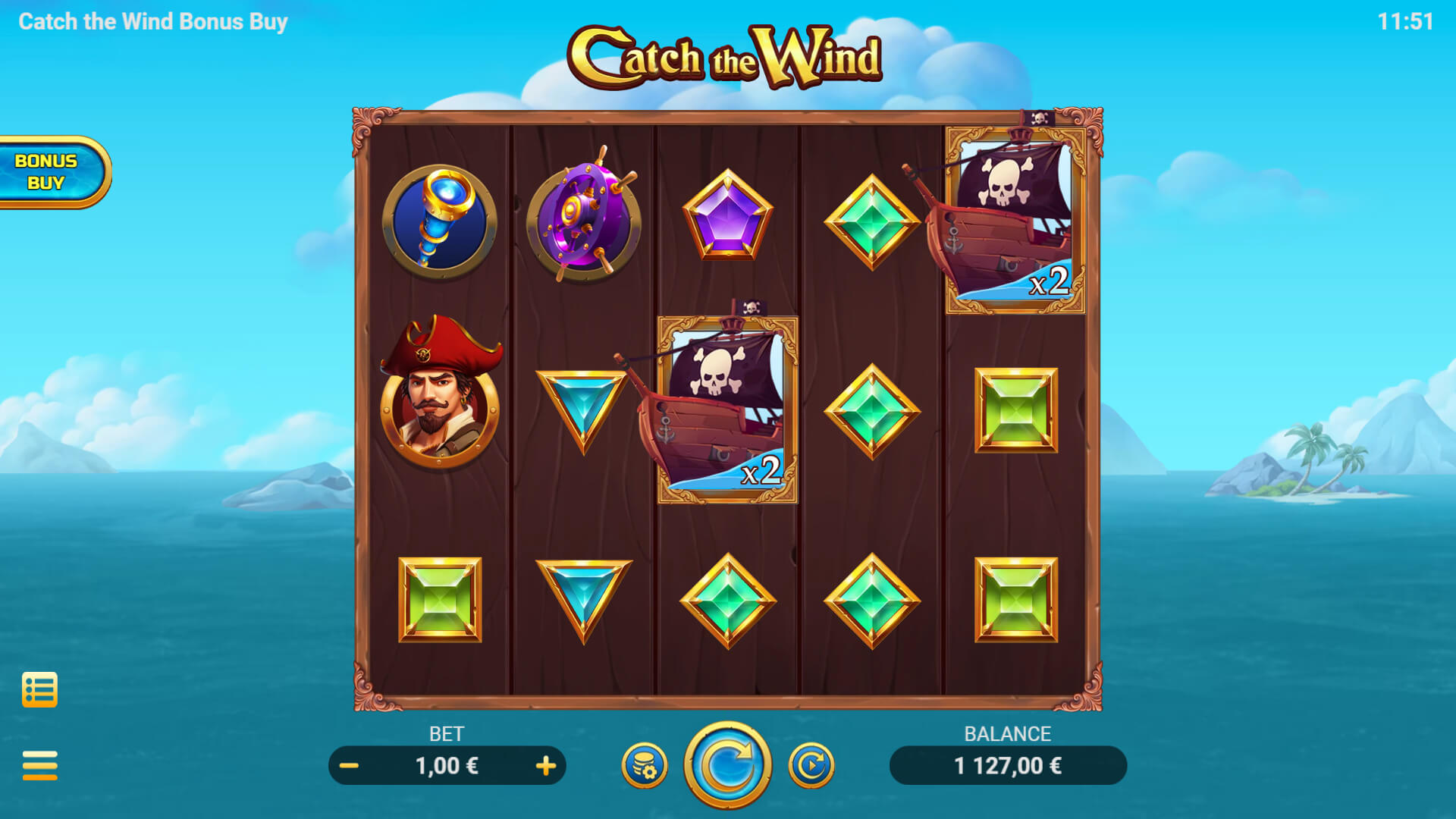 CATCH THE WIND BONUS BUY EVOPLAY Slotxo168