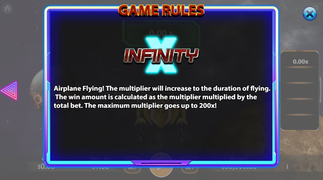 Infinity X จาก slotxo download ค่าย Ka-gaming