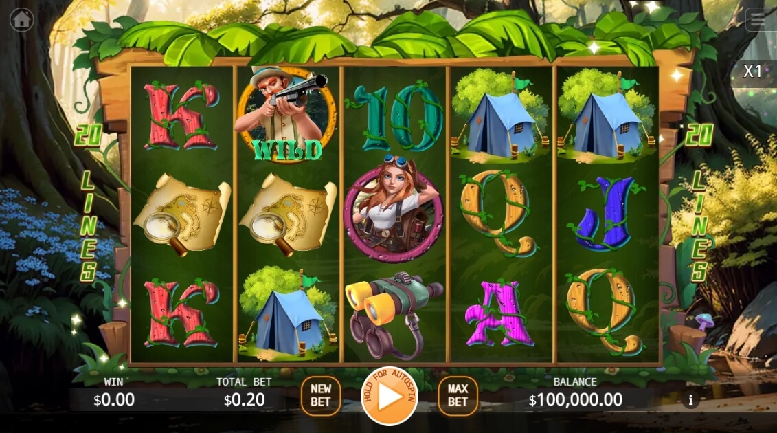 Jungle Adventure จาก สล็อต xo ค่าย Ka-gaming