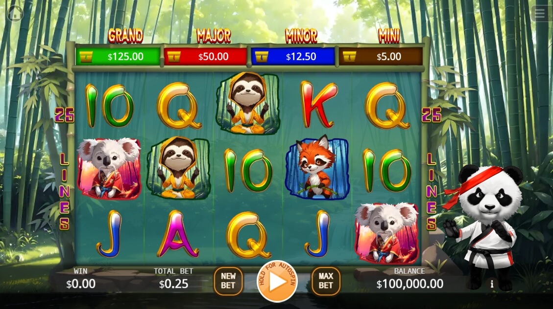 Kick Cash Panda จาก xo slot z ค่าย Ka-gaming