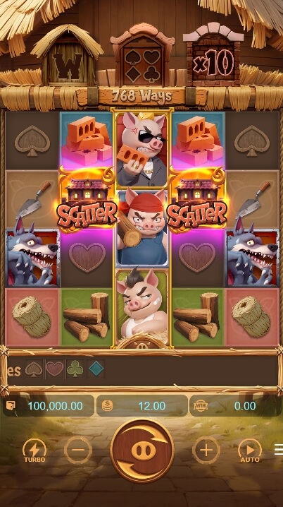 Three Crazy Piggies จาก ค่าย PGSLOT เว็บ PG SLOT เครดิตฟรี