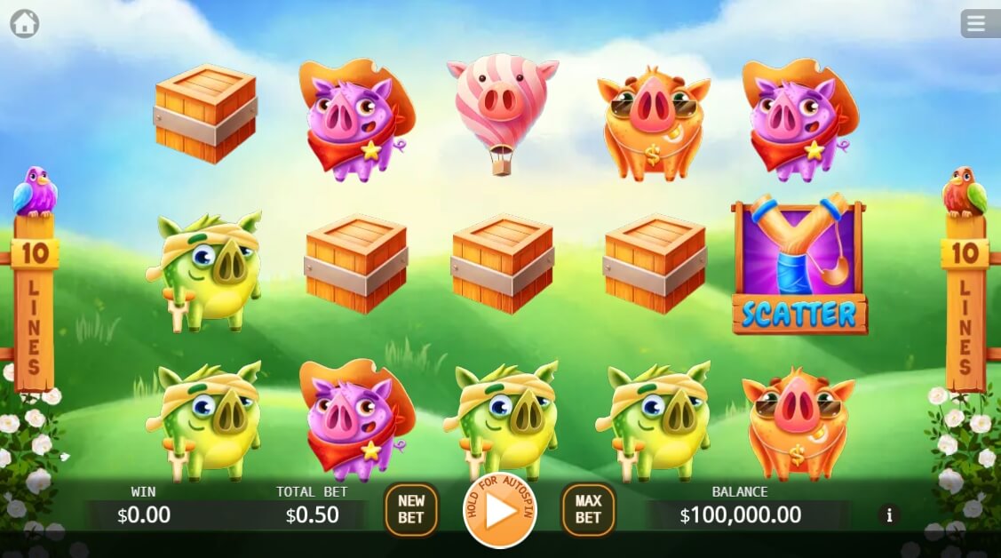 Angry Piggies ค่าย Ka gaming จาก สล็อต xo เครดิต ฟรี