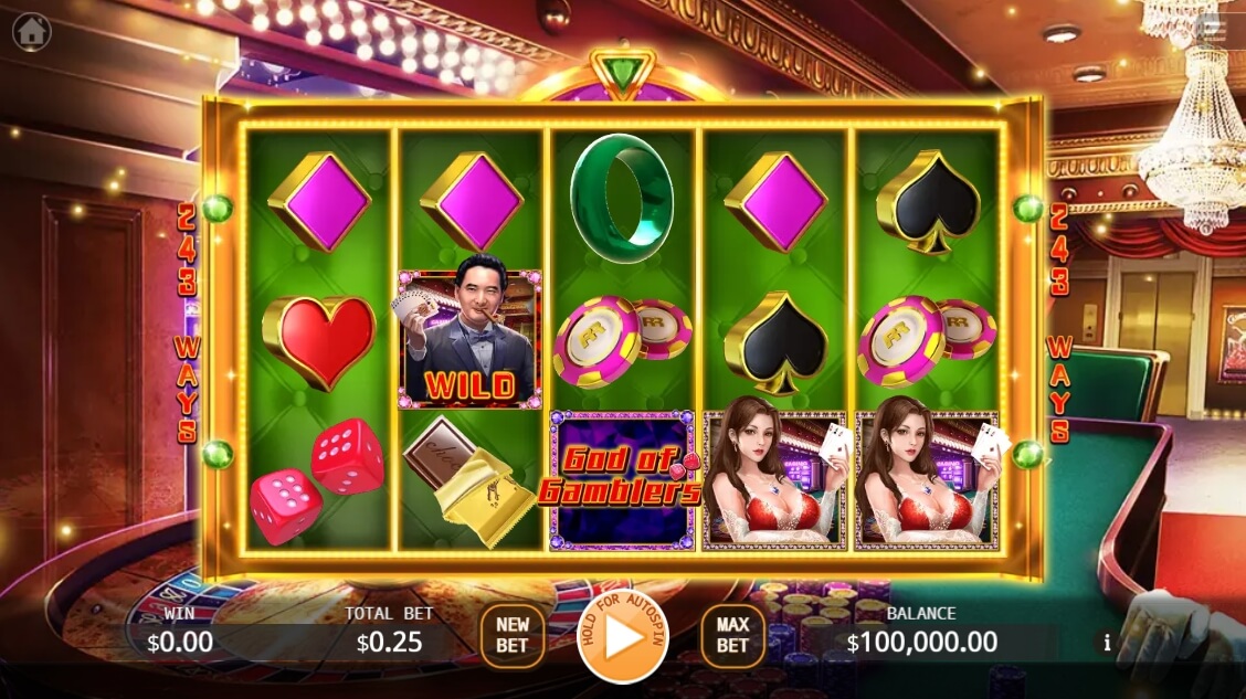 God of Gamblers ค่าย Ka gaming จาก 168slotxo