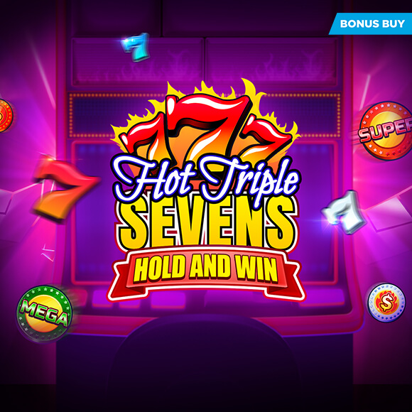 HOT TRIPLE SEVENS HOLD & WIN สล็อต XO สล็อตค่าย evoplay slotxo download