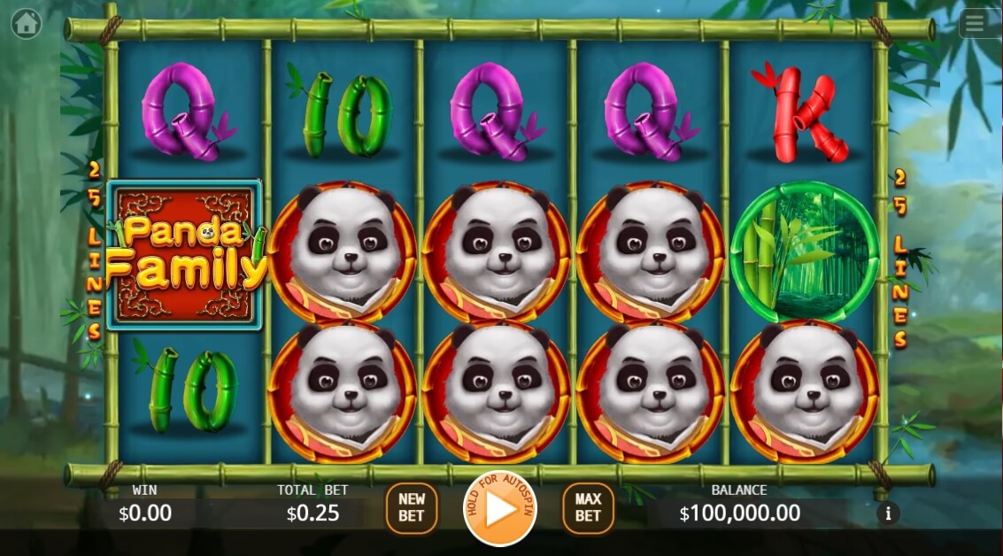 Panda Family ค่าย Ka gaming จาก สล็อต xo เครดิต ฟรี