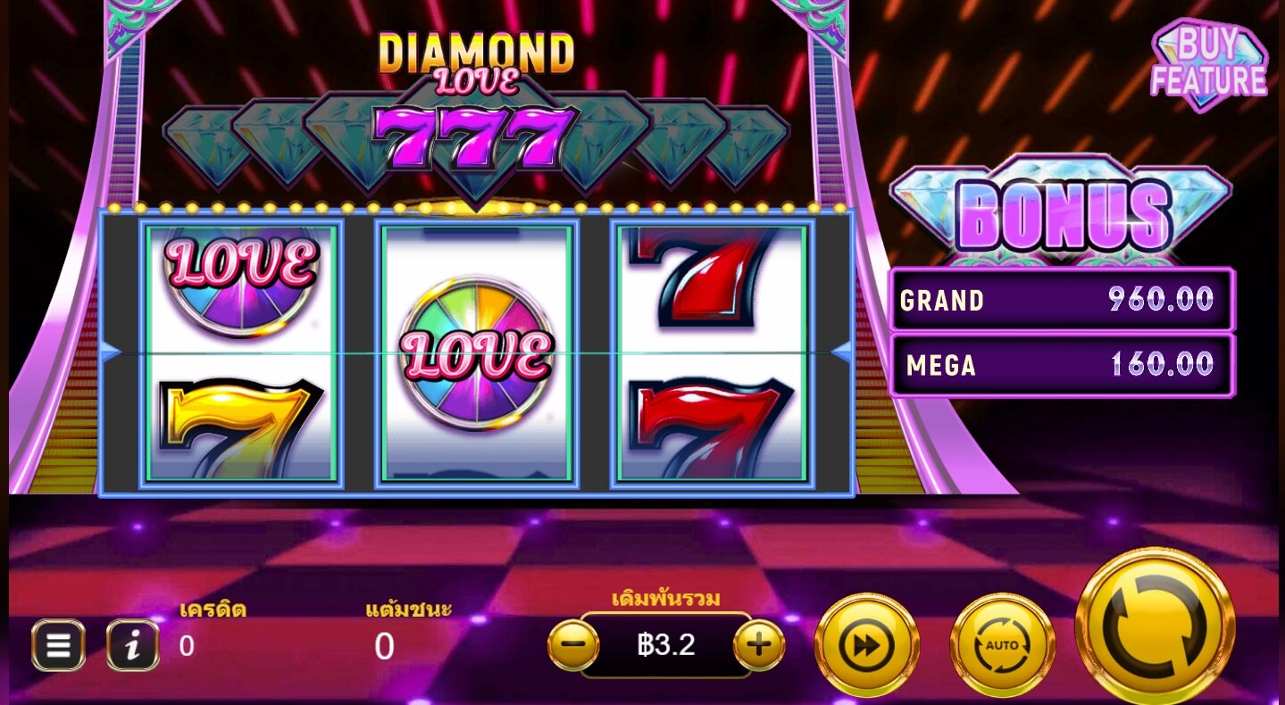 DIAMOND 777 LOVE ค่าย MANNAPLAY สล็อต slotxo