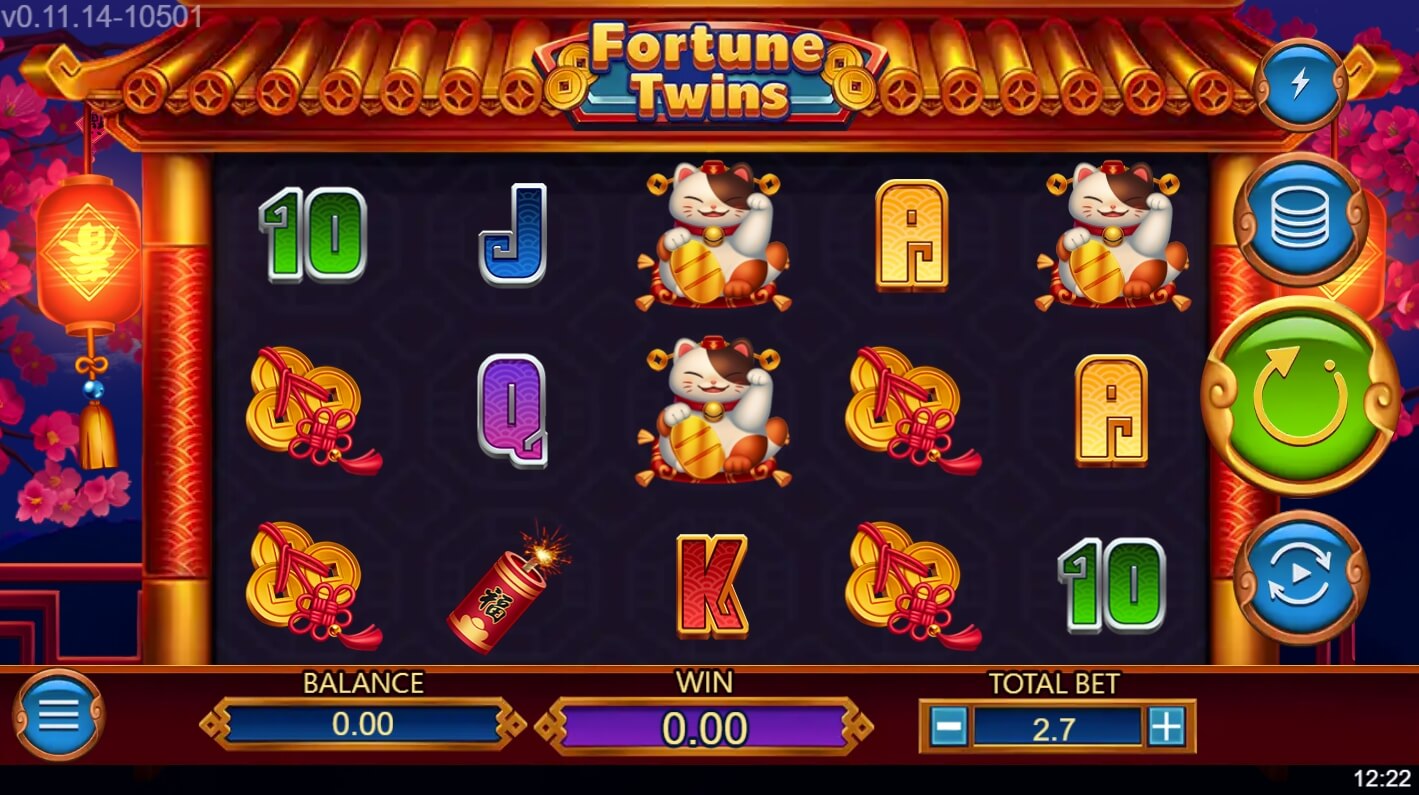 Fortune Twins เกมสล็อตออนไลน์ สล็อตค่าย Askmebe slotxo เติม true wallet