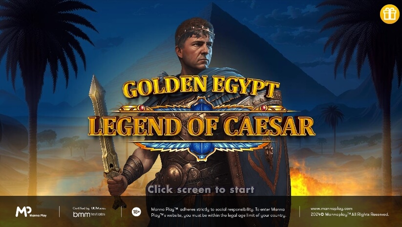 GOLDEN EGYPT LEGEND OF CAESAR ค่าย MANNAPLAY สล็อต slotxo