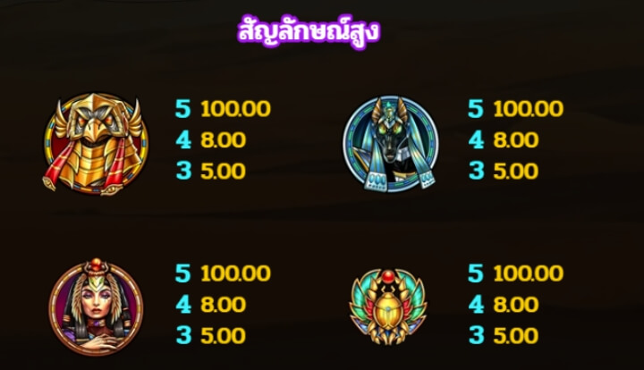 God & Pyramids Power Combo ค่าย Microgaming slotxo เล่น ฟรี