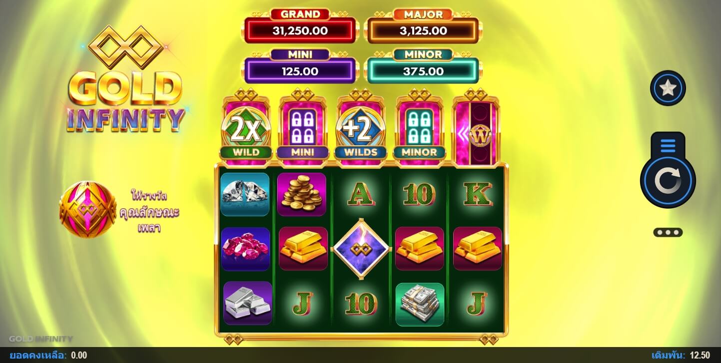 Gold Infinity ค่าย Microgaming 168slotxo