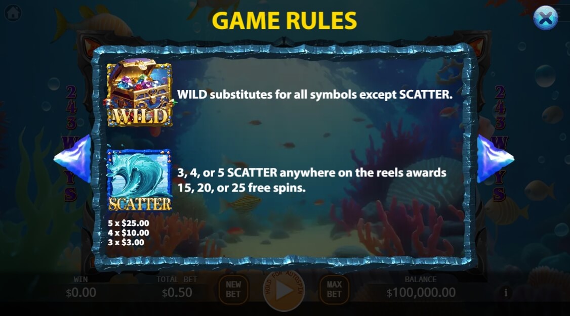 Underwater Treasure ค่าย Ka gaming จาก slotxo888