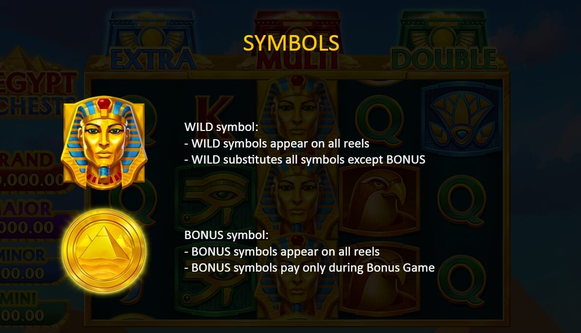 3 Egypt Chests ค่าย booongo เว็บ สล็อต เว็บตรง SLOTXO จาก slotxo download