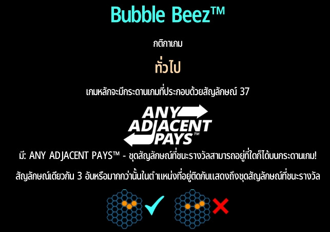 Bubble Beez ค่าย Microgaming slotxo auto โบนัส 100