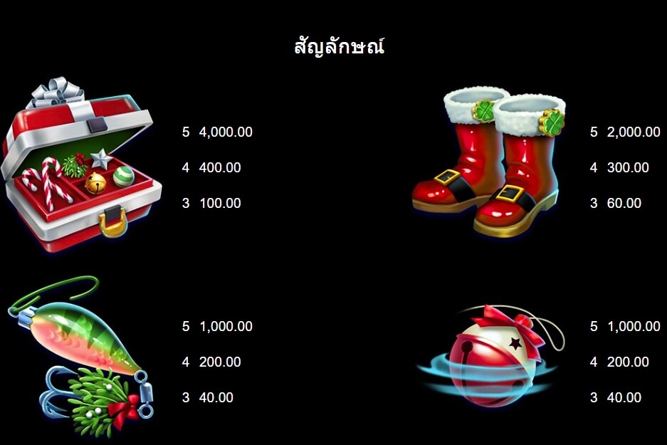 Fishin' Christmas Pots of Gold ค่าย Microgaming slotxo เล่น ฟรี