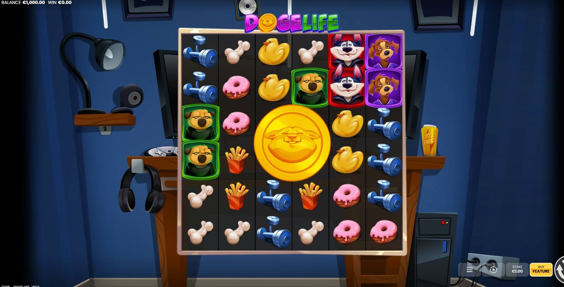 Doge Life ค่าย Octoplay จากเว็บ slotxo mobile