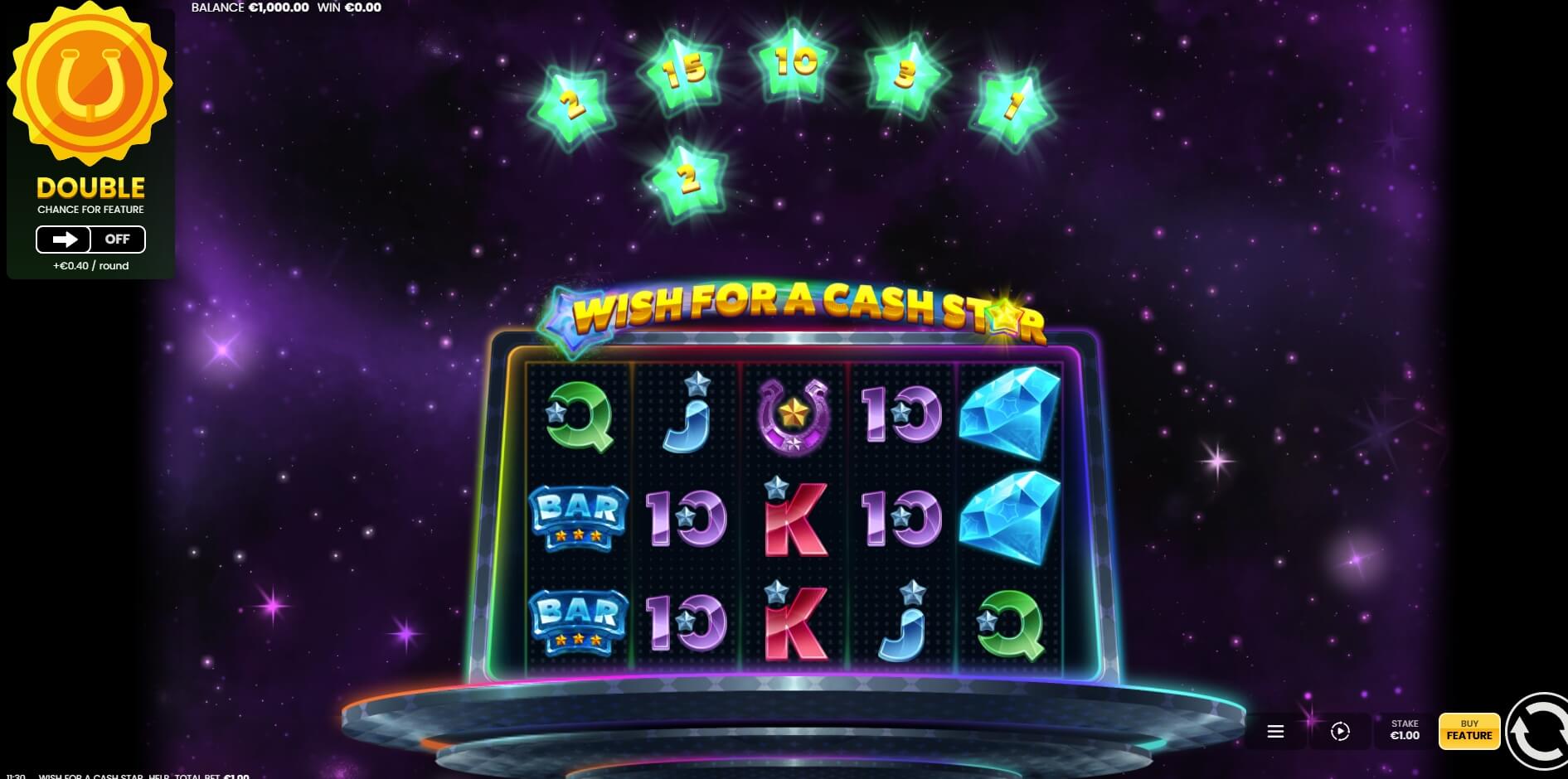 Wish for a Cash Star ค่าย Octoplay จากเว็บ 168slotxo