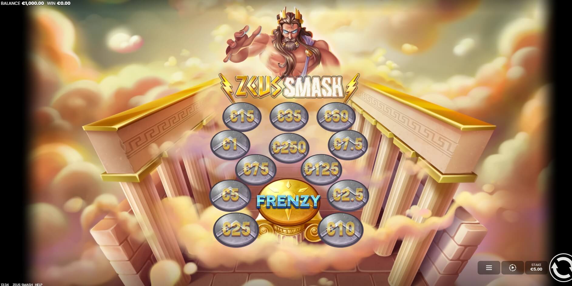 Zeus Smash ค่าย Octoplay จากเว็บ slotxo777